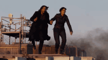 Jump Off Neo GIF - Jump Off Neo Keanu Reeves GIFs