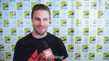 Stephen Amell Waiting GIF - Stephen Amell Waiting Patiently Waiting GIFs