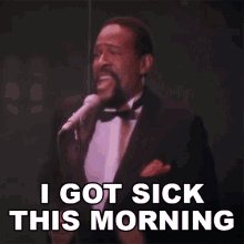 I Got Sick This Morning Marvin Gaye GIF - I Got Sick This Morning Marvin Gaye Sexual Healing Song GIFs