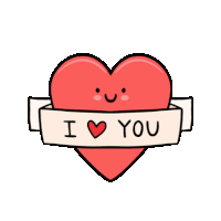 Cute Heart Sticker - Cute Heart Love Stickers