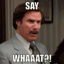 Say What Now Anchorman GIF - Say What Now Anchorman Say What GIFs