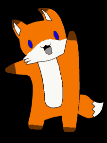 fox dancing animation
