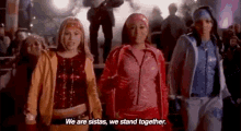 We Are Sistas, We Stand Together. GIF - Sorority Sisters We Stand Together GIFs