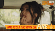 Time To Set This Town On Fire Sonia Kincaid GIF - Time To Set This Town On Fire Sonia Kincaid Salma Hayek GIFs