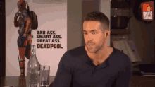 Ryan Reynolds Sneeze GIF - Ryan Reynolds Sneeze Allergic To Bullshit GIFs