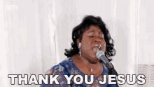 Thank You Jesus Stephanie Summers GIF - Thank You Jesus Stephanie Summers Sunday Best GIFs
