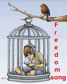 Freedom Song Safa GIF - Freedom Song Safa Bird GIFs
