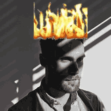 hot head heated on fire everything is fine fire