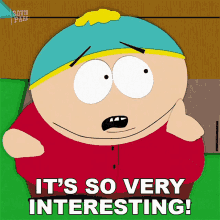 Its So Very Interesting Eric Cartman GIF - Its So Very Interesting Eric Cartman South Park GIFs