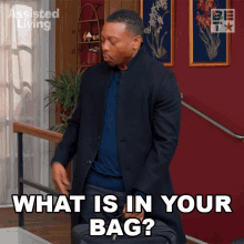 What Is In Your Bag Jeremy GIF - What Is In Your Bag Jeremy Assisted Living GIFs
