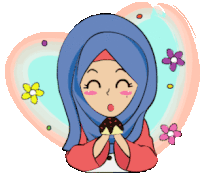 Hijab Muslimah Sticker - Hijab Muslimah Line Animated Stickers