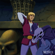 Lets Fight Prince Adam GIF - Lets Fight Prince Adam Masters Of The Universe Revelation GIFs
