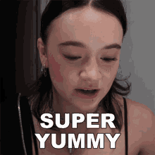Super Yummy Fiona Frills GIF - Super Yummy Fiona Frills Fionalfrills Vlogs GIFs
