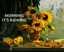 Good Morning Its Raining GIF - Good Morning Its Raining Rain GIFs
