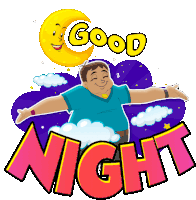 Good Night Kalia Sticker - Good Night Kalia Chhota Bheem Stickers