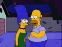 Homer Simpson Marge Simpson GIF - Homer Simpson Marge Simpson The Simpsons GIFs