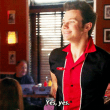 Glee Kurt Hummel GIF - Glee Kurt Hummel Yes GIFs