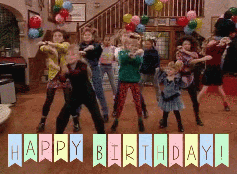 Full House Dance GIF - Olsen Twins Dance Happy Birthday - Discover & Sh...
