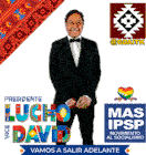 Lucho Presidente Lochox Bolivia Sticker - Lucho Presidente Lochox Bolivia Vamos A Salir Adelante Stickers