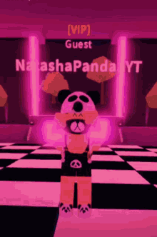 natasha panda dancing vip guest