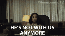 Hes Not With Us Anymore Audrey Temple GIF - Hes Not With Us Anymore Audrey Temple Hong Chau GIFs