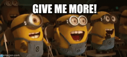 Give Me More – Despicable Me GIF – More I Want More Give Me More GIFs