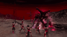 daemon prince dawn of war warhammer40k chaos space marines execute
