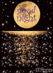 Good Night Moon GIF - Good Night Moon Full Moon GIFs