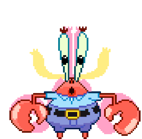 Crab Mr Krabs Sticker - Crab Mr Krabs Spongebob Squarepants Stickers