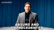 Absurd And Unprecedented Msnbc GIF - Absurd And Unprecedented Msnbc Its Insane GIFs