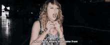 Taylor Swift Im Not Sure GIF - Taylor Swift Im Not Sure GIFs
