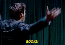 Books Are The Best Weapon GIF - Dr Who Doctor Who David Tennant GIFs