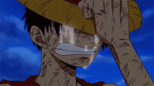 Luffy Crying GIFs | Tenor