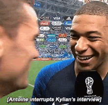 mbappe france world cup hug mbappe france world cup hug