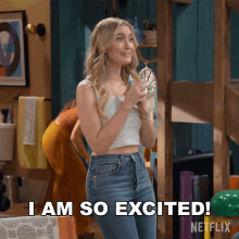I Am So Excited Claire GIF - I Am So Excited Claire Pretty Smart GIFs