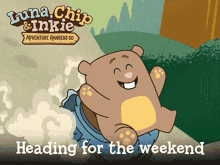 Luna Chip Inkie Weeknd GIF - Luna Chip Inkie Weeknd Heading For The Weekend GIFs