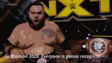 bronson reed bronson2020 everyone is gonna recognize thicc boi wwe
