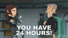 You Have24hours Reagan Ridley GIF - You Have24hours Reagan Ridley Inside Job GIFs