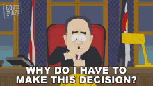 why do i have to make this decision bill owens south park s9e10 follow that egg