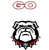 Go Dawgs Georgia Sticker - Go Dawgs Georgia Ga Bulldogs Stickers