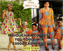 Mothers Day Contest Indique Hair GIF - Mothers Day Contest Indique Hair Braiding Hair GIFs