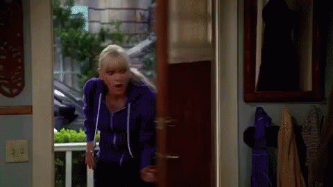 Huh GIF - Barging In Opening Door Huh - Discover & Share GIFs