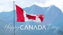 Happy Canada Day Canadian Flag GIF - Happy Canada Day Canada Day Canada GIFs