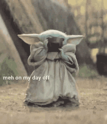 Baby Yoda Me On My Day Off GIF - Baby Yoda Me On My Day Off The Mandalorian GIFs
