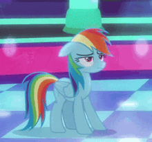 my little pony my little pony friendship is magic rainbow dash dancing dance