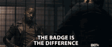 The Badge Is The Difference Cop GIF - The Badge Is The Difference Badge Cop GIFs