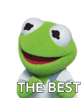The Best Baby Kermit Sticker - The Best Baby Kermit Muppet Babies Stickers
