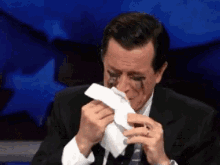 Stephen Colbert Happy GIF - Stephen Colbert Happy Cry GIFs