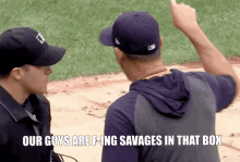 Savages Savages In That Box GIF - Savages Savages In That Box Baseball GIFs