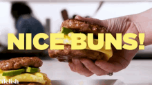 Nice Buns Sandwich GIF - Nice Buns Sandwich Burger GIFs